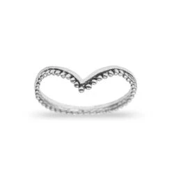 Anillo Chevron & Dots