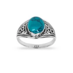 Anillo Stein · 4 Piedras -alvent Tienda de ventas ANILLO STEIN TURQUESA ALVENT