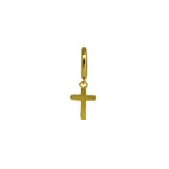 Aros Click&Charm Cruz -alvent Tienda de ventas AROS CLICKCHARM CRUZ ORO INDV ALVENT