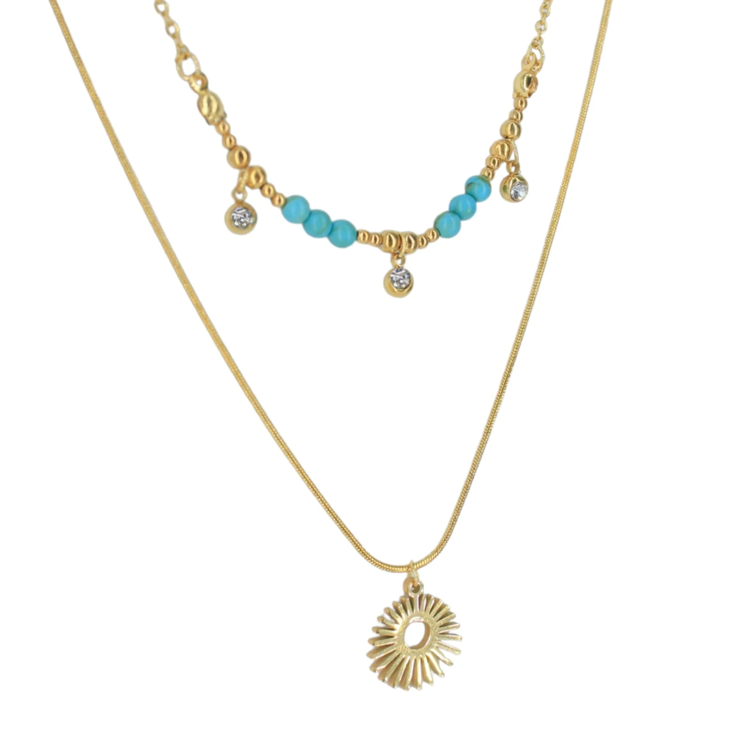 Collar Claudia · 2 Colores 1 Collar Claudia · 2 Colores