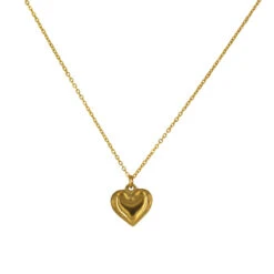 Collar Corazón -alvent Tienda de ventas COLLAR CORAZON ORO ALVENT