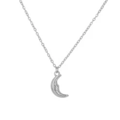 Collar Luna · Acero -alvent Tienda de ventas COLLARLUNAPL