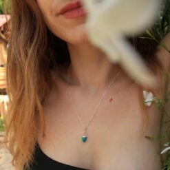 Collar Péndulo · 3 Piedras -alvent Tienda de ventas IMG 6019