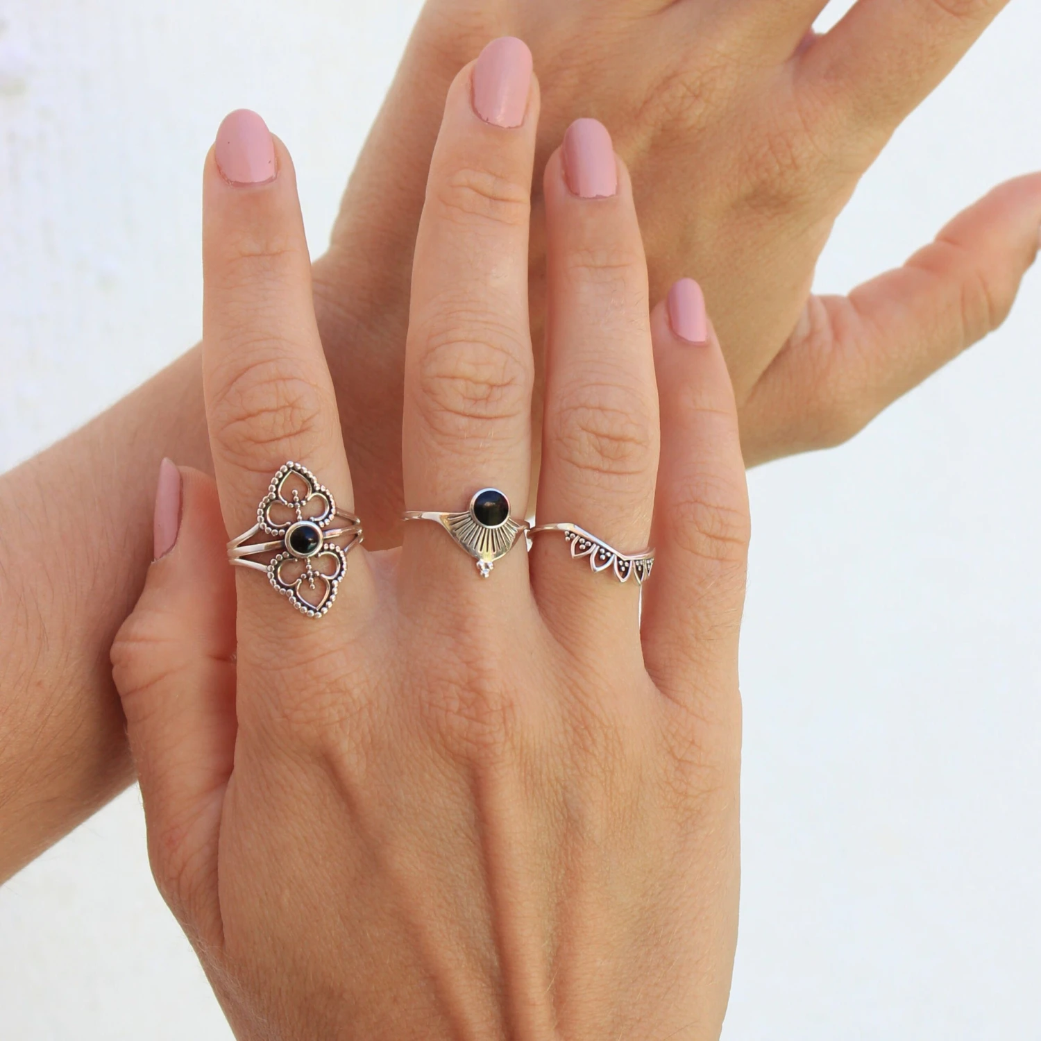 Anillo Arinya · 3 Piedras 2 Anillo Arinya · 3 Piedras - Imagen 2