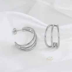 Pendientes Triple 6 Pendientes Triple -alvent Tienda de ventas IMG 7499