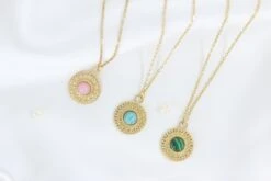 Collar Medallón Naturale · 3 Minerales 8 Collar Medallón Naturale · 3 Minerales -alvent Tienda de ventas IMG 7620