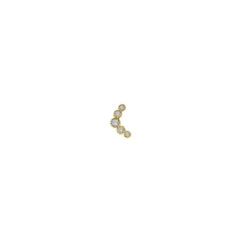 Piercing Alexia -alvent Tienda de ventas PIERCING SHINE ORO FRENTE ALVENT