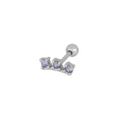 Piercing Carol -alvent Tienda de ventas PIERCING LINUM LILA PLATA 245eb060 0c10 476f 96eb 6fc0cad6aee5