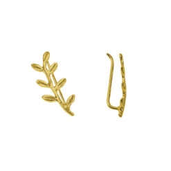 Pendientes Trepadores Selva -alvent Tienda de ventas TREPADORES SELVA ORO ALVENT