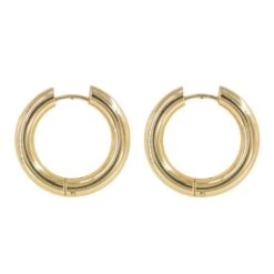 Aros Chunky · 2 Tamaños -alvent Tienda de ventas aros chunky grandes oro