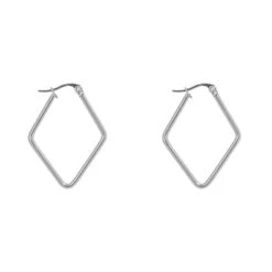 Aros Rombo · 2 Tamaños 7 Aros Rombo · 2 Tamaños -alvent Tienda de ventas arosrombopequenoplata