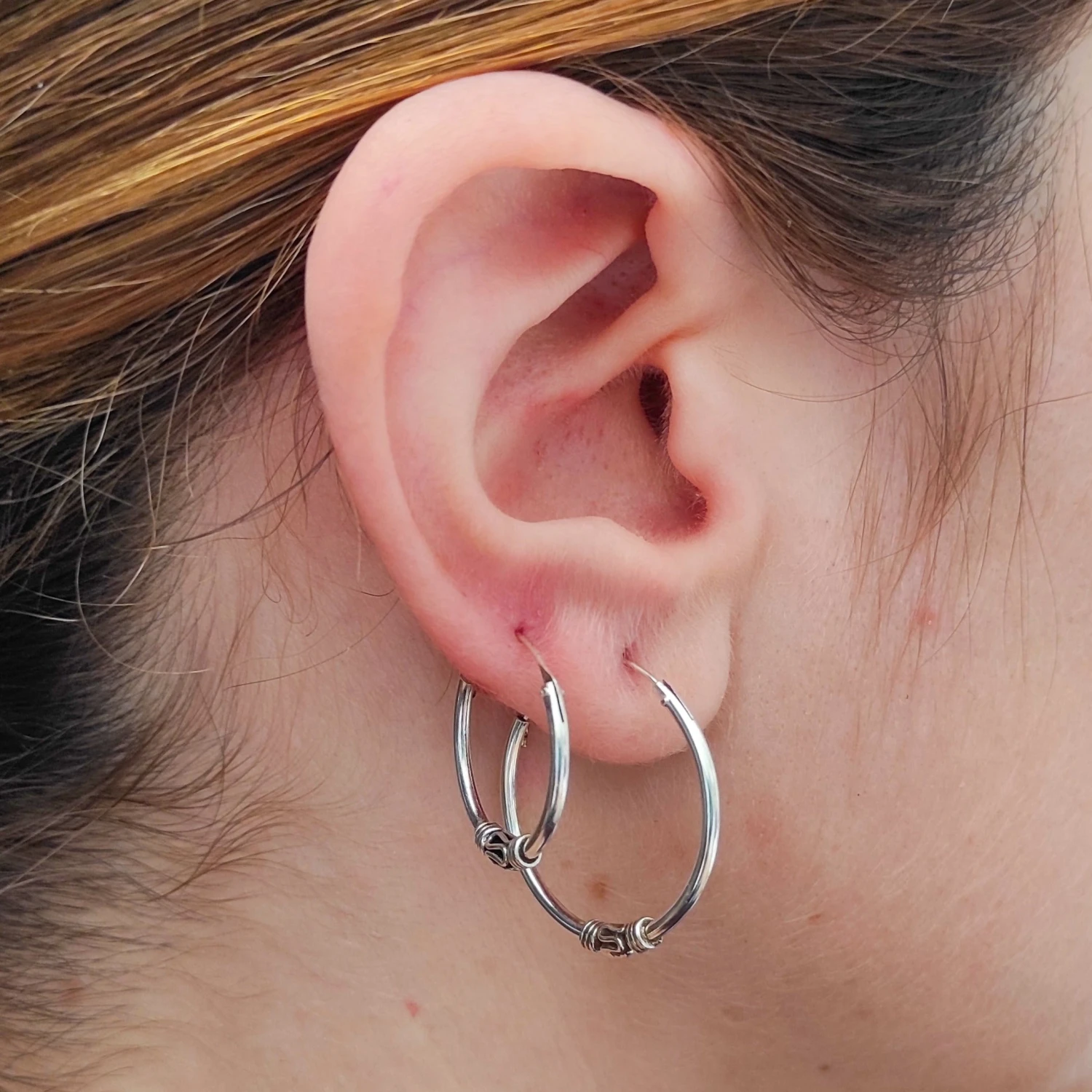 Aros Bali Rope 18mm 2 Aros Bali Rope 18mm - Imagen 2