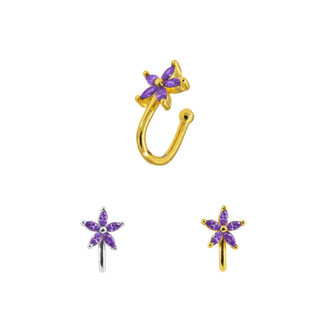 Ear Cuff Flor 1 Ear Cuff Flor